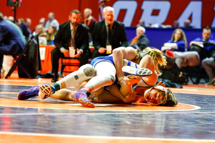 Illinois state wrestling championships February 18 2023 Nate Latsch 15356